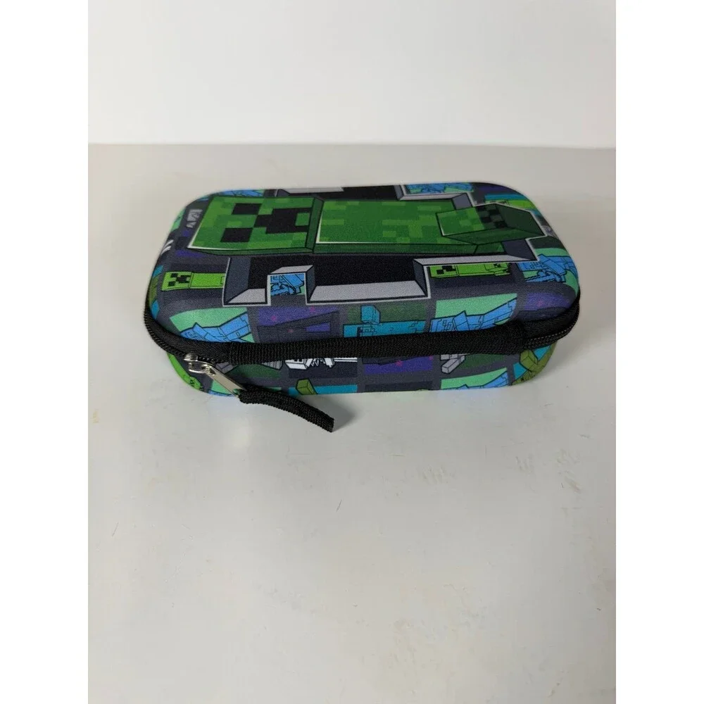 Minecraft Molded Fabric Zipper Pencil Case 8